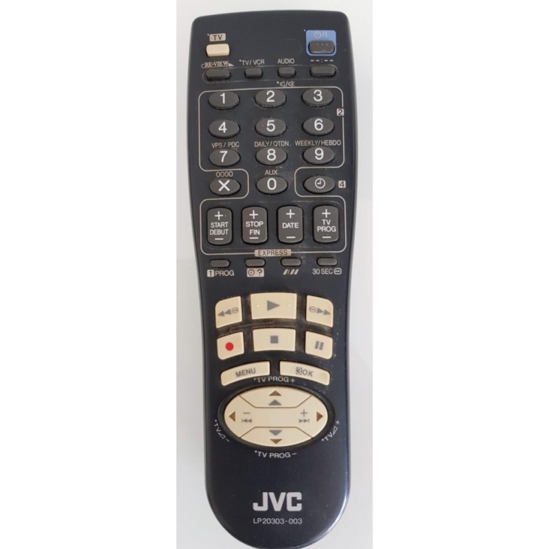 JVC, ORIGINAL, REMOTE, JVC ,Vcr Magnétosc...