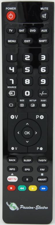 metronic Décodeur satellite Touchbox HD4