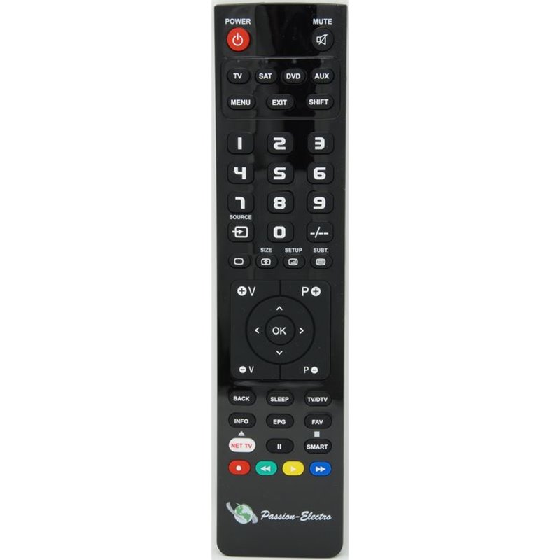 Telecommande , Télécommande De Remplacement Pour LEN Ld9400 Sat Dtt 3665387303891