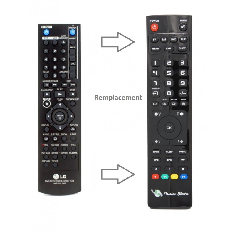 Telecomando Di Ricambio Passion-Electro Per Condizionatore SINUDYNE SYU30K100 - Nessuna Programmazione Necessaria - 2