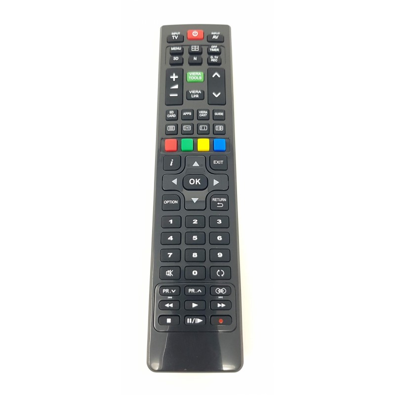 Télécommande TV originale Panasonic N2QAYB000898 pour lecteur Blu-ray