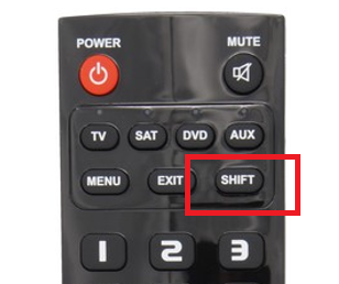 Bouton Shift