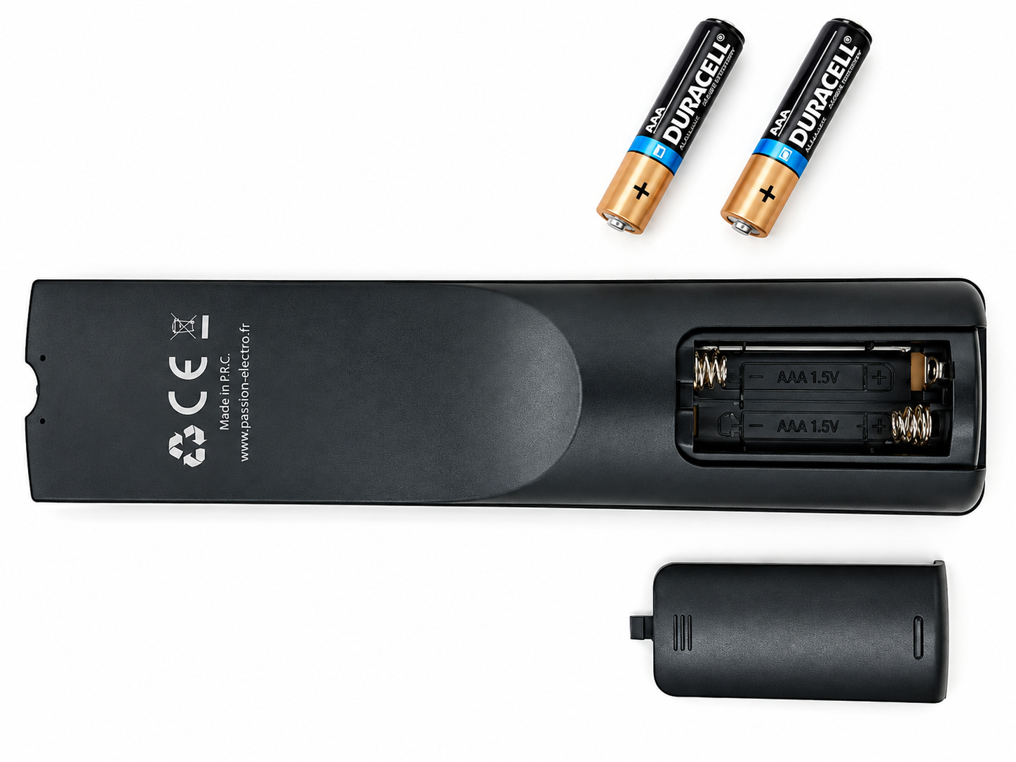 Richtiges Einlegen der Batterien in eine Ersatzfernbedienung