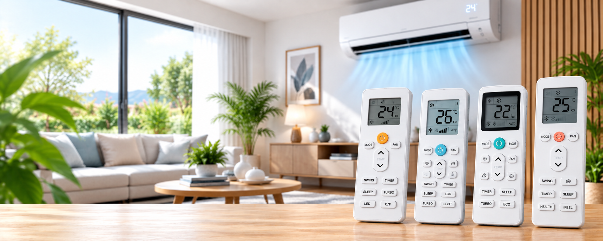 Télécommande pour climatiseur